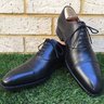 Berwick 1707 - Black Straight Cap Oxford 7.5UK F