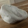 BORSALINO 2018 100% linen beige newsboy cap - Size 59 / Large - NWT