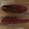 TOD'S Gommini Nuovo suede driving loafers - Size 11.5 US / 10.5 UK / 45 EU - New in Box