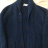 Epaulet Heirloom Shawl Cardigan - Dark Glacier - size 38