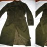 [SOLD] German loden mens green wool trachten military winter trench coat L