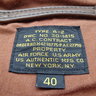 US Authentic Reproduction WWII A2 horsehide jacket. Size 40. GORGEOUS!