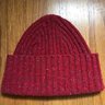 FS Drakes Red Donegal Wool Cap Hat