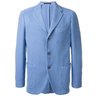 ENDED | THE GIGI Blue Cotton Tweed 3 Roll 2 Blazer 48/38