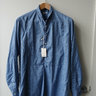 EIDOS NWT SILK LINEN KURTA LEVI WITH STAND COLLAR XL