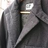 SOLD! Engineered Garments Charcoal Wool Whipcord Lansdown Jacket w/ Black Knit Vest
