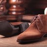 NEW Antonio Meccariello Brown Chukka Boot Suede