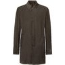 HEVO Lightweight Wool Trench Car Coat Brown IT50/M-L