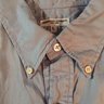 * SOLD * Engineered Garments Light Blue S/S Popover Shirt Size L, BNWT