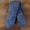 ISAIA blue linen tie - NWOT