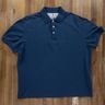 BRUNELLO CUCINELLI blue polo shirt - Size 52 EU / Large - NWOT (altered, read description)