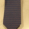 SOLD! NWT Salvatore Ferragamo Gancini Pattern Ties Black & Light Blue