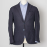 LBM 1911 EU50 US40 DARK BLUE COTTON SPORT COAT BLAZER JACKET