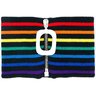 SOLD❗️J.W.ANDERSON Multicolor Stripe Zip Neckband