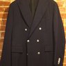 *SOLD* Sartoria Partenopea Double-Breasted Navy Blazer w/ MOP Buttons - Size 46/EU 56