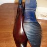 SOLD! NIB Stefano Branchini Hand Patina Antique Brown Ankle Boots UK10/US11