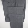 SOLD! NWT ROTA PANTALONI FULL HANDMADE MEDIUM GRAY ALL SEASON WOOL DRESS PANTS EU56