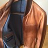 Enrico Mandelli Biker leather Jacket size 48 Loro Piana cotton lining NP 3000 EUR