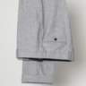 RAFFAELE CARUSO EU48 LIGHT GREY FLANNEL TROUSERS