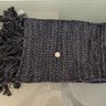 [sold] SEH Kelly Scarf in Charcoal Lambswool