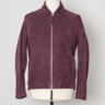 NORSE PROJECTS ELLIOT SUEDE PLUM SHORT JACKET · NEW WITH TAGS