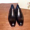 NIB Stefano Branchini 'TORPEDINE' Black Calf Low Cut Boots UK9 and UK9.5