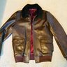 *PRICE DROP* Temple of Jawnz (ToJ) Brown Calf A2 Bomber Flight Jacket in Premium Condition