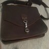 New Saddleback coffee brown 13" thin briefcase