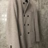 [Ended] Brunello Cucinelli Cashmere-Wool Double Coat Medium M Taupe Peacoat