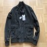 VALSTAR VALSTARINO SUEDE BOMBER JACKET DARK OLIVE 52