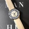 Junghans Meister Driver Hand-Wound Gray and Sand Watch EXCELLENT!!!