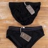 ZIMMERLI of Switzerland 2 pairs of black briefs - Size Small - NWT