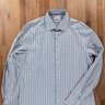 MATTABISCH Napoli plaid shirt - Size 44 / 17.5 - NWOT