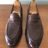 Carmina Full-Strap Brown Loafer - 7.5UK 8.5US