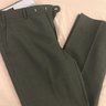 Epaulet Green (Nori) Walt Trousers (waist 34)- SOLD