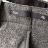 grey PT01 Ghost Project Flanell trousers, slim fit size 46 IT / small