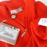 CRUCIANI tg.54  CACHEMERE 100%, turtleneck in red coral color