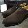 SOLD! NIB Church's Custom Grade Ruston Brown Suede Cap Toe Shoes 9.5 UK 10.5 US