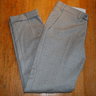 Hertling grey flannel trousers size 32 (Carson St. Clothiers)