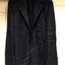 SOLD Eidos NMWA Navy Chunky Hopsack Hemp & Wool Blazer, 11oz EU 46R US 36R