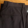 BNWT £270 Ralph Lauren Black Label/Caruso-Italy WOOL Anthony Trousers NAVY 30 IT46