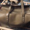 Ghurka Jasper Military Khaki Leather Duffel Bag
