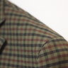 LBM 1911 40 olive shepherds check heavy cotton jacket