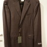 PRICE DROP! NWT Canali Brownish Grey Check Wool Sport Coat 52L EU 42L US $1695