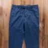 BOGLIOLI blue cotton chino trousers - Size 32 US / 48 EU (altered, shortened)