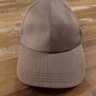 BRUNELLO CUCINELLI dark beige cotton baseball cap - Size Medium - NWT