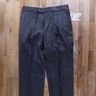 LORO PIANA gray wool pleated trousers - Size 30 US / 46 EU - NWT