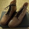 SOLD: New Alden natural chromexcel boots - 8.5D