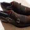 SOLD SuitSupply Brown Double Monk Strap Shoes 10.5