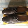 SOLD-Lobb Chambord split-toe, apron stitches derby shoe